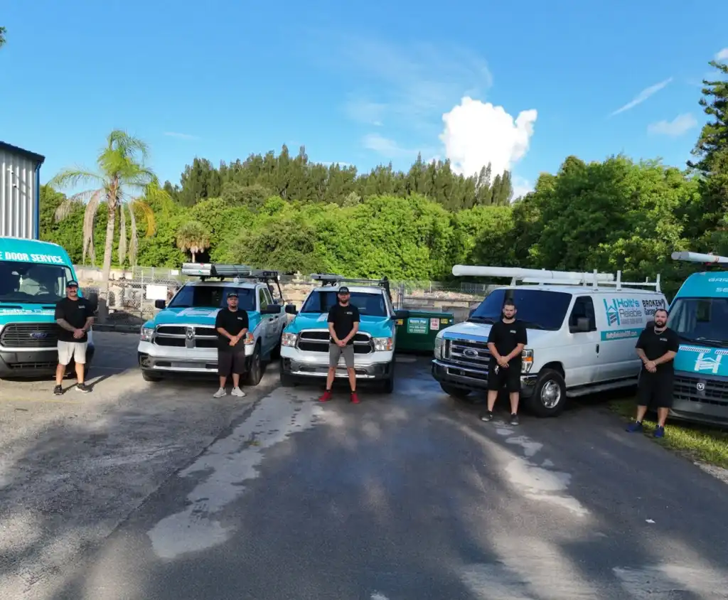 Holt's Reliable Garage Door professional team