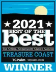 Treasure Coast Winner 2021 - Holt's Reliable Garage Door Achievement