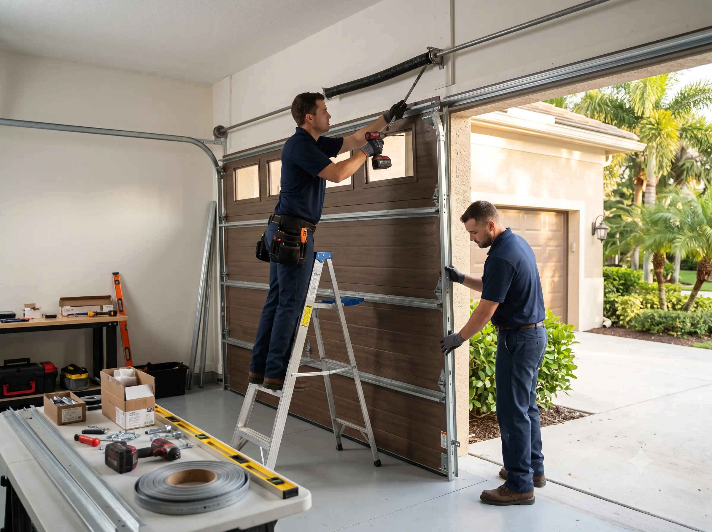 Amarr Garage Door Installation in Palm City, FL