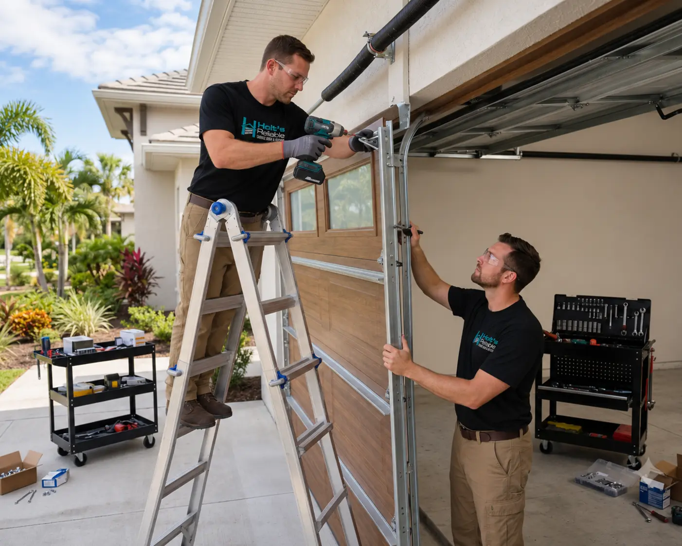 Amarr Garage Door Installation in Jensen Beach, FL