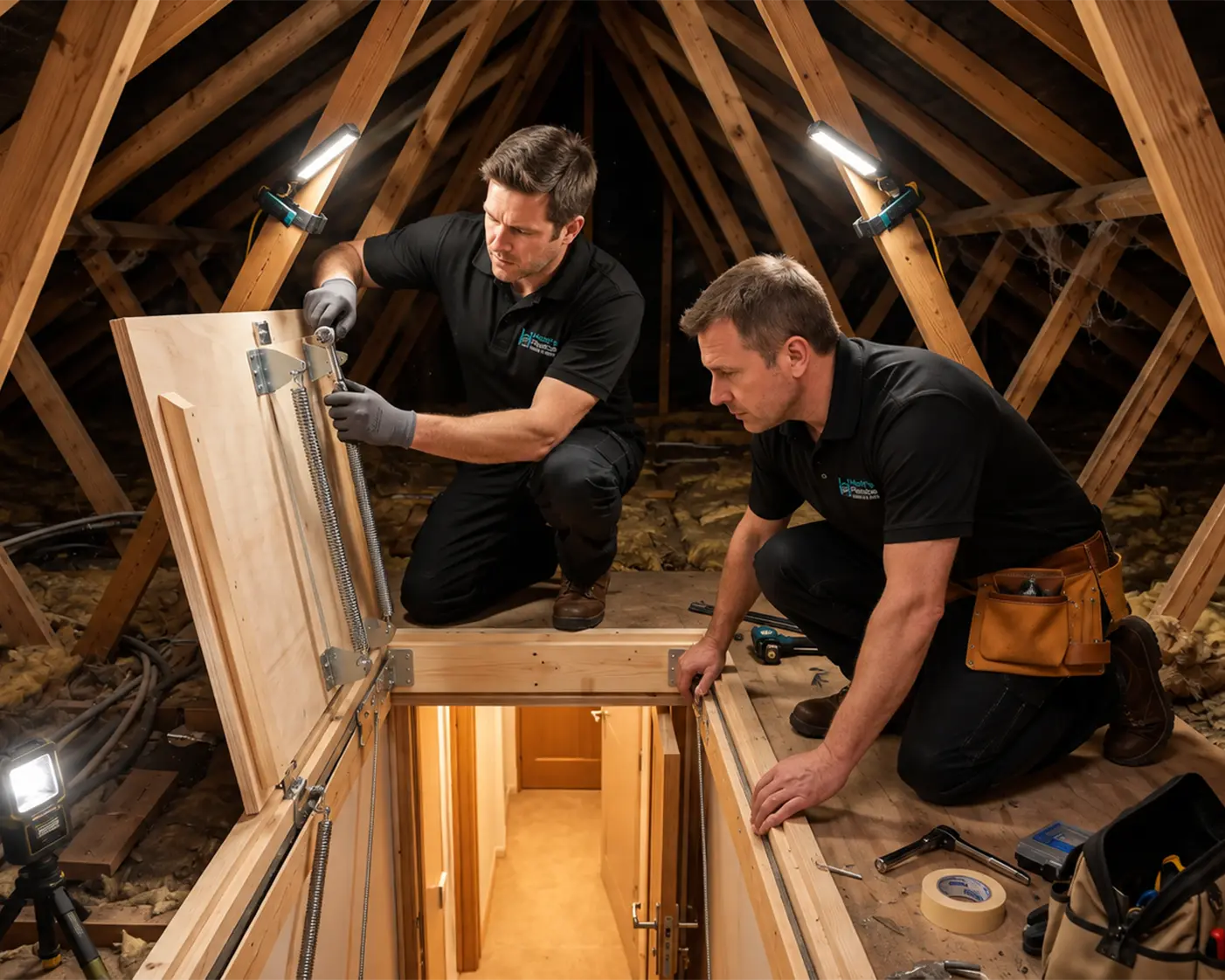 Attic Stairs Replacement in Palm City, FL