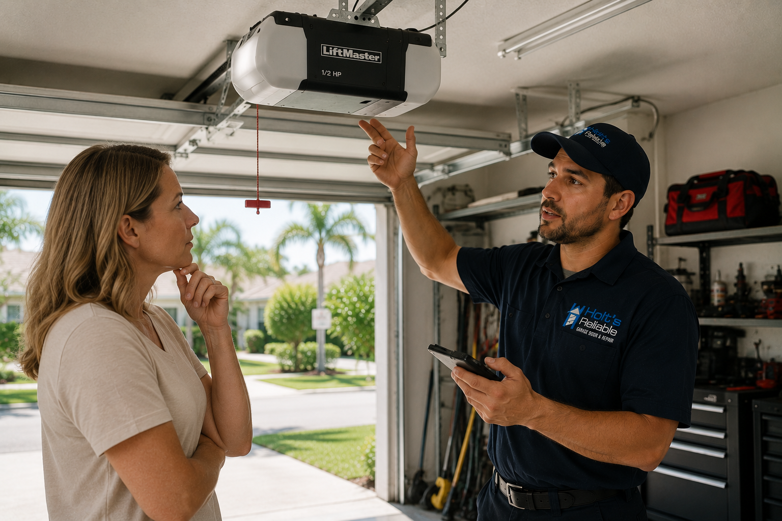 Garage Door Opener Repair and Installation in Florida