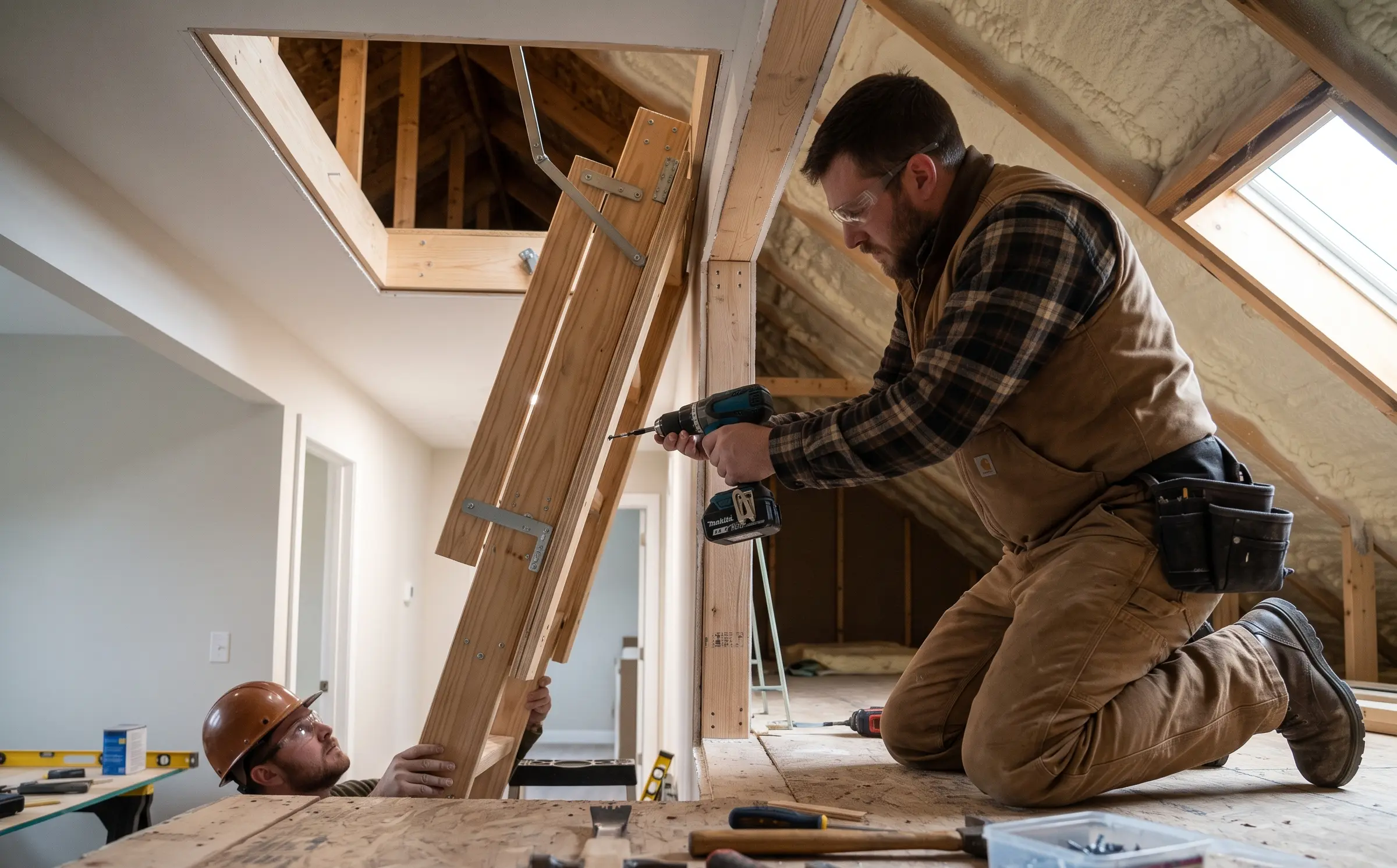 Attic Stairs Installation & Repair | Treasure Coast