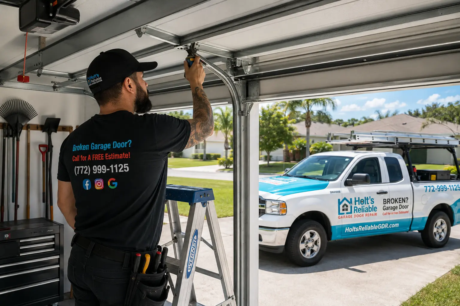 Regular Garage Door Maintenance | North Palm Beach