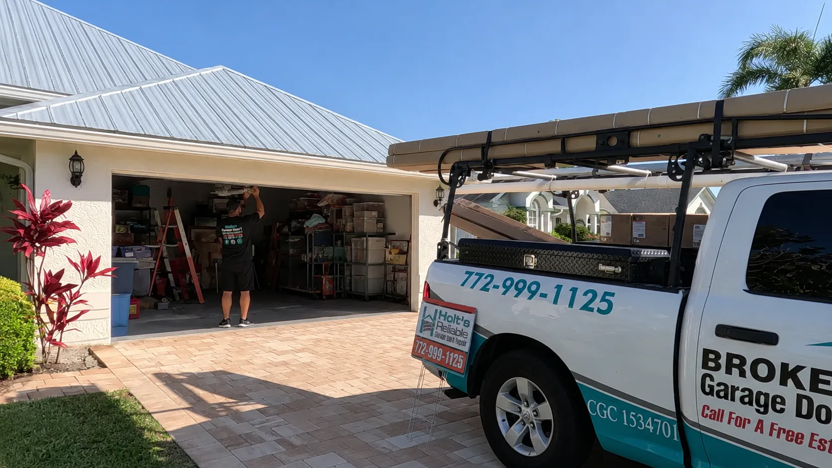 Garage Door Maintenance in Martin County FL | Holt's