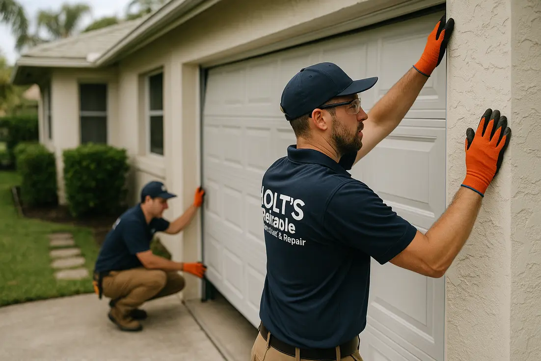 Brand New Garage Door Installation Indian River County