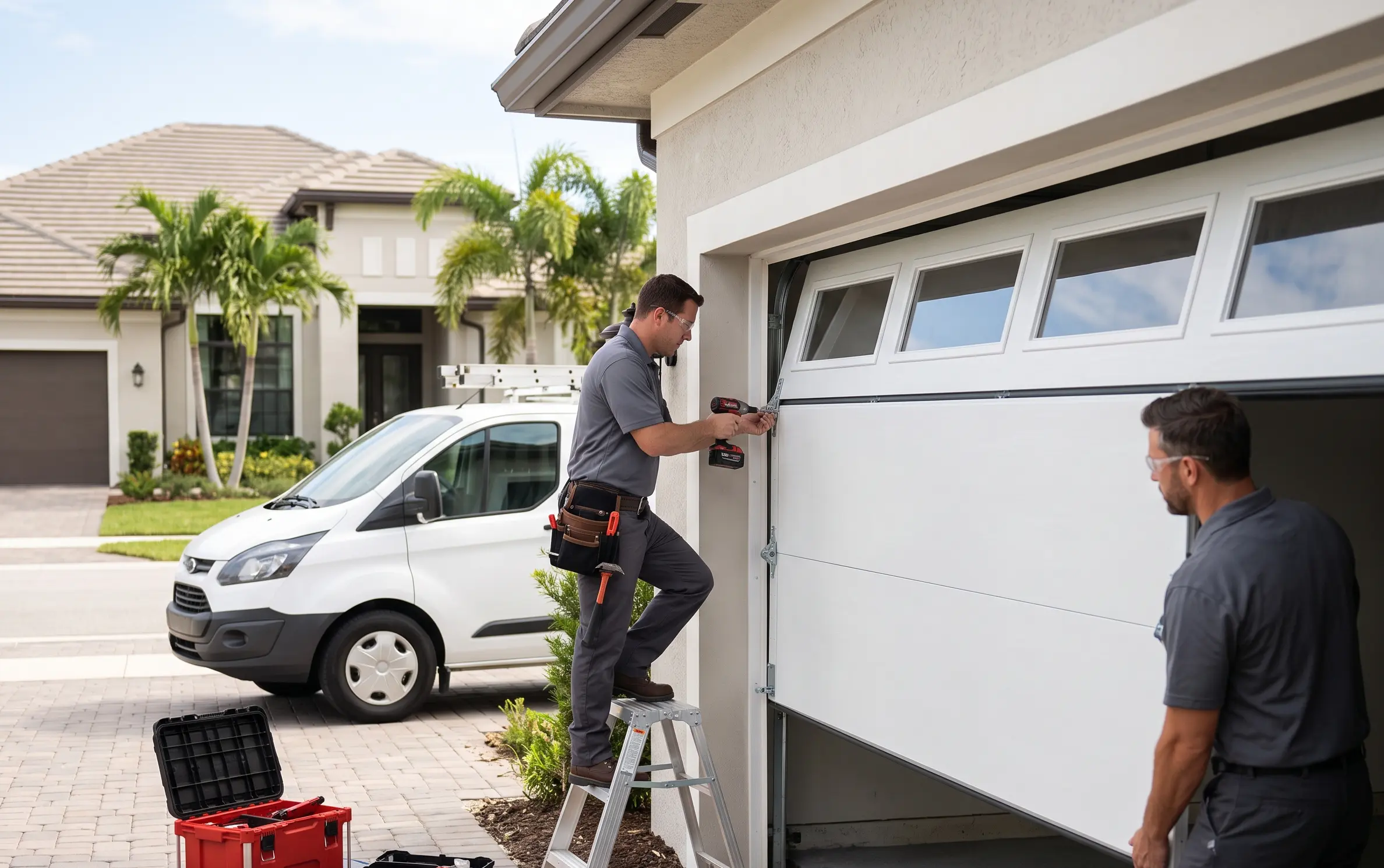 Amarr Garage Door Installation in Stuart, FL