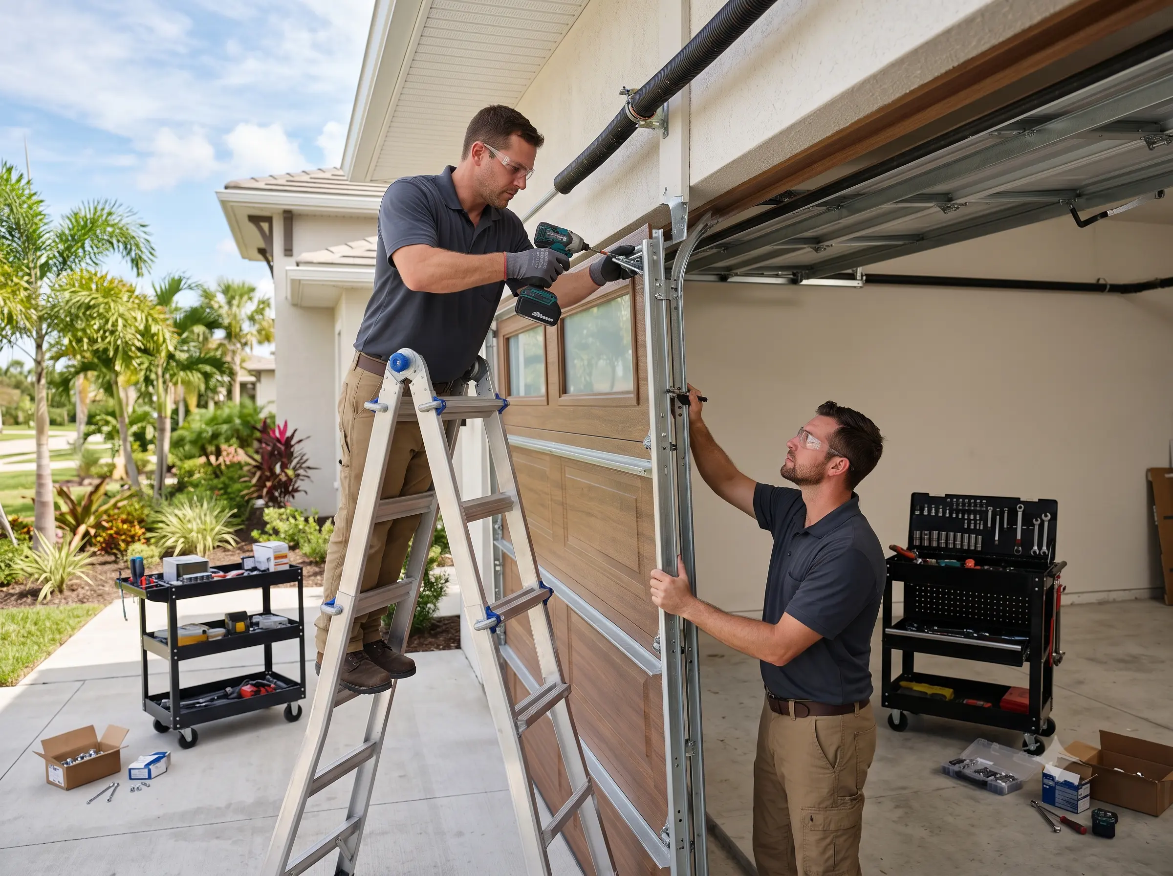 Amarr Garage Door Installation in Jensen Beach, FL