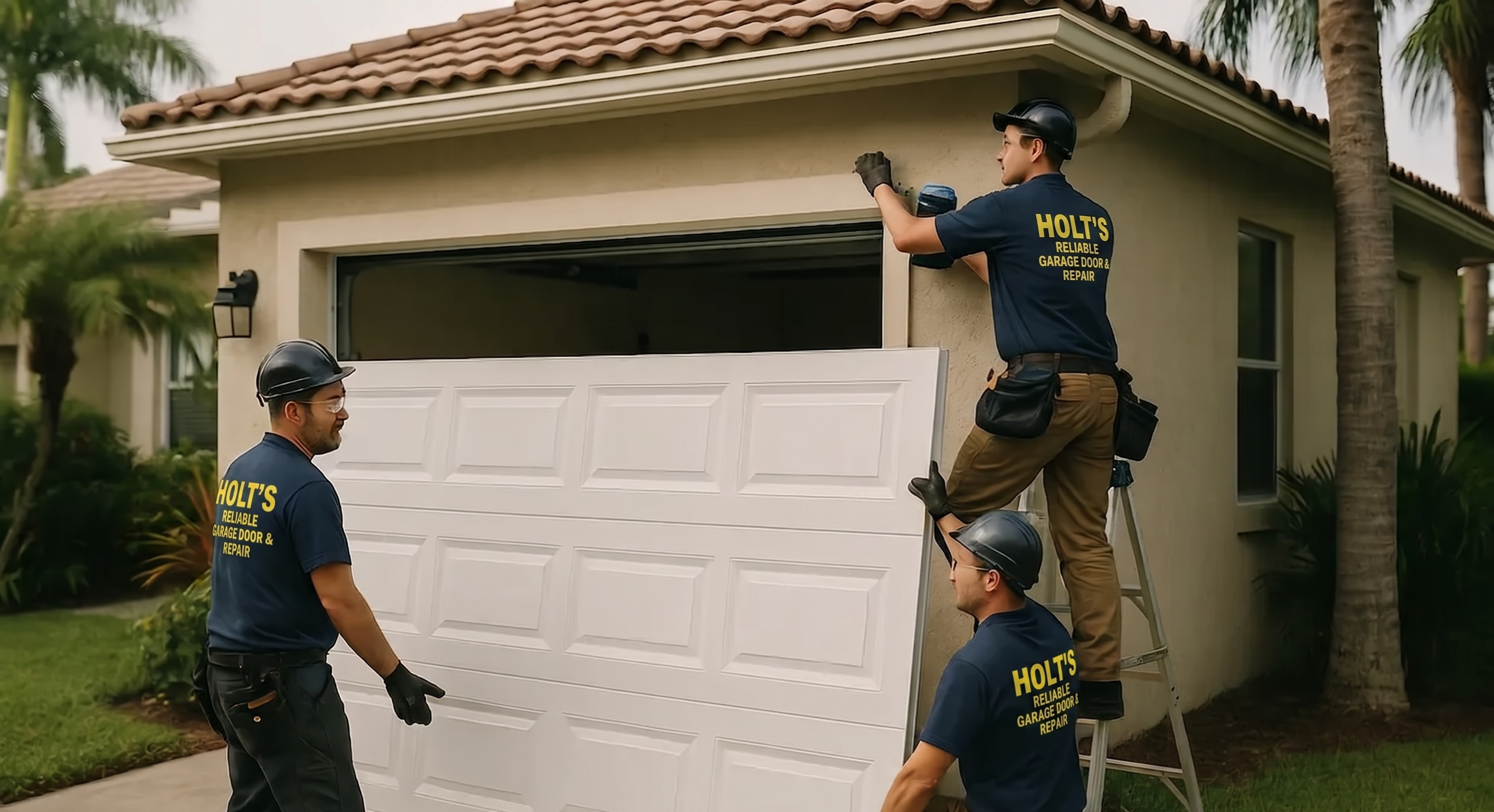 Brand New Garage Doors in Vero Beach — Installation
