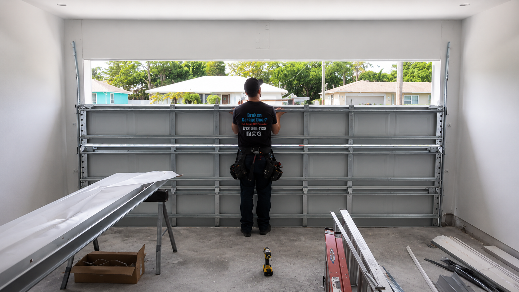 Replace Existing Garage Doors in Jensen Beach