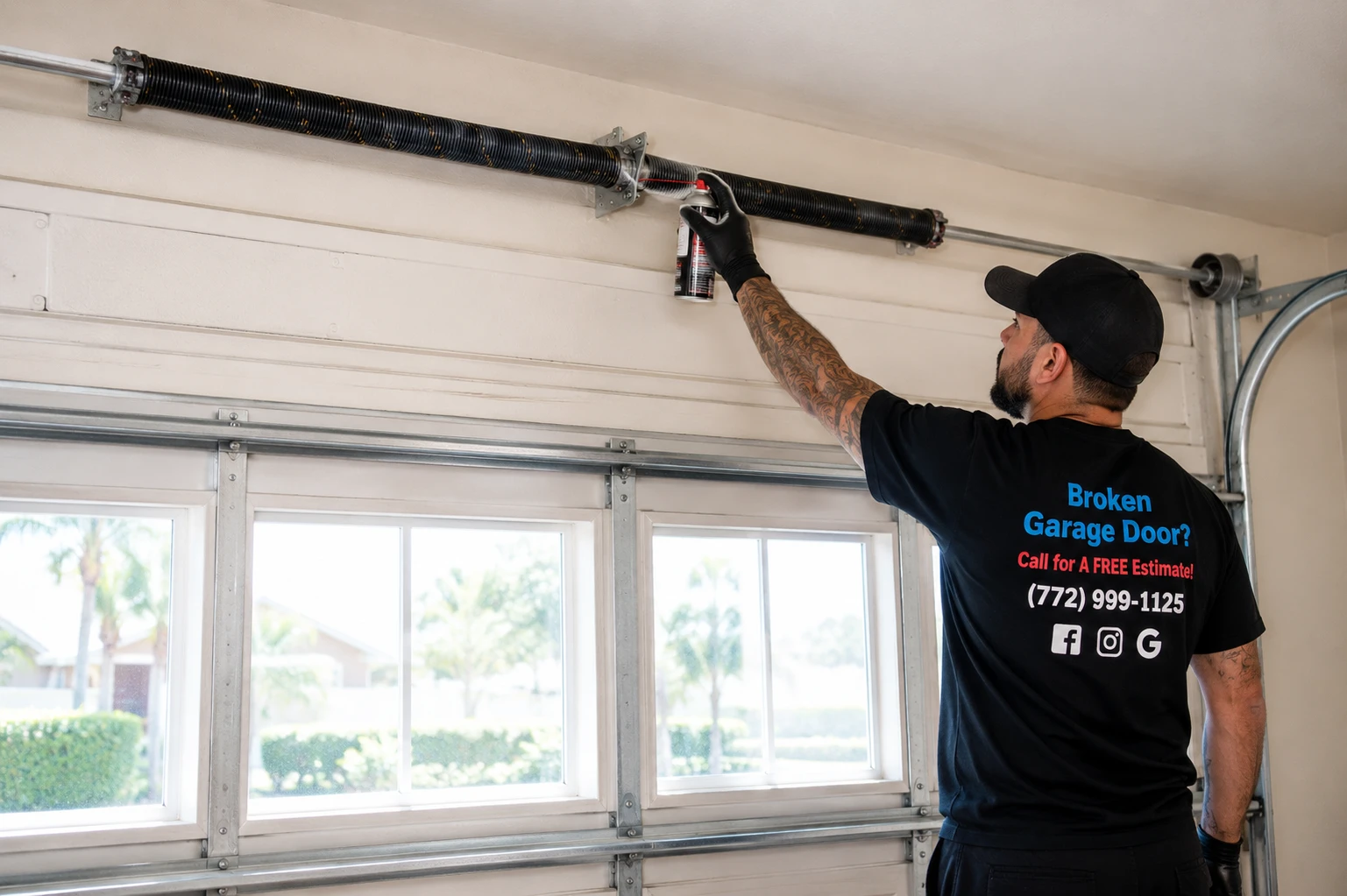 DIY Garage Door Lubrication: Step-by-Step