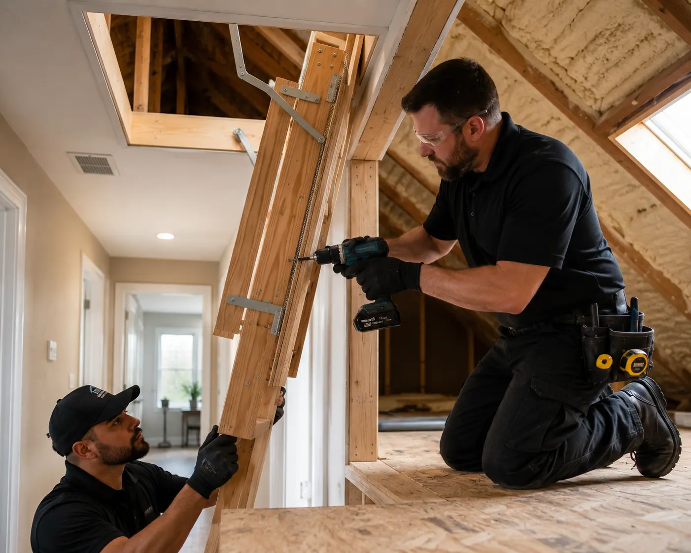 Attic Stairs Installation & Repair | Treasure Coast