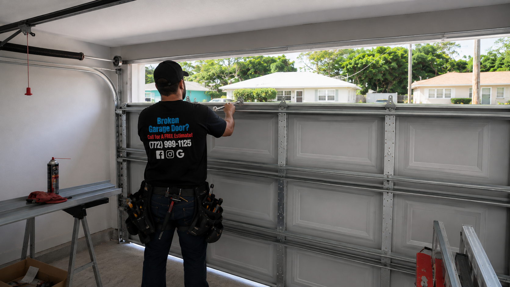 Replace Existing Garage Doors in Port St. Lucie | Holt's