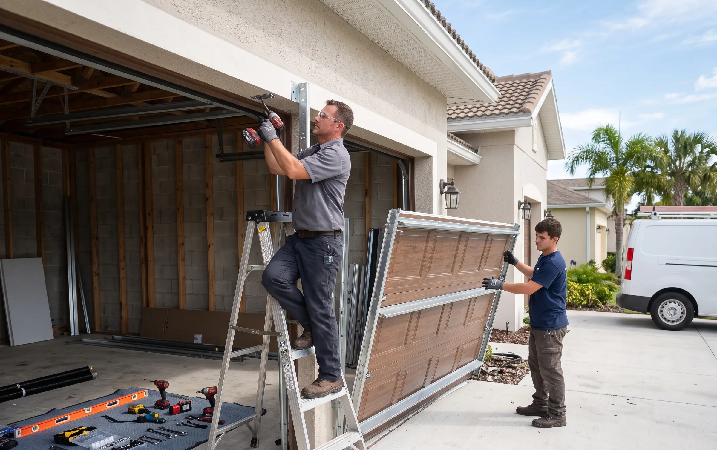 Amarr Garage Door Installation in Fort Pierce, FL