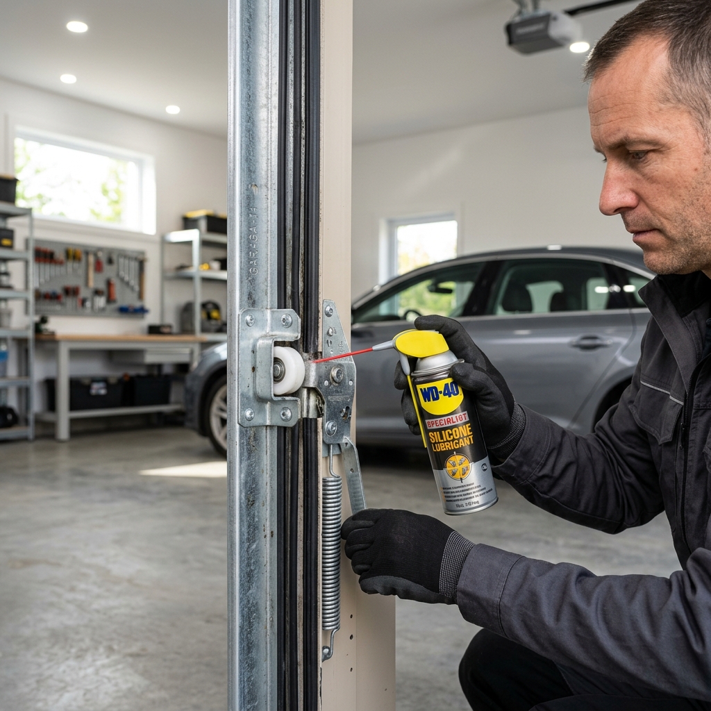 DIY Garage Door Lubrication: Step-by-Step