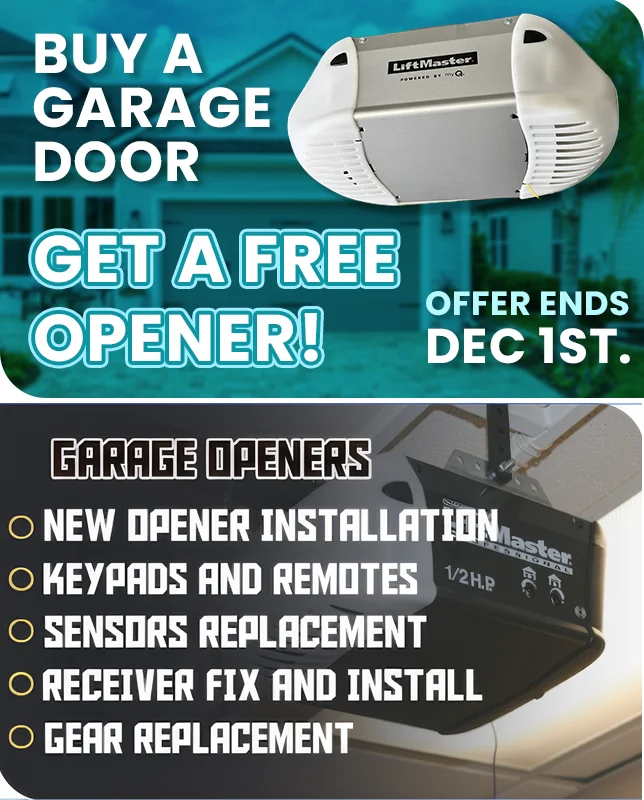 Garage Door Opener Repair in Stuart, FL