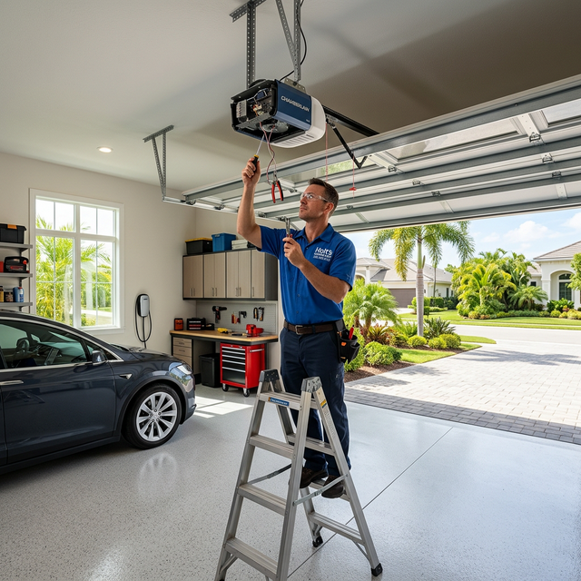 Garage Door Opener Repair in Brevard County, FL