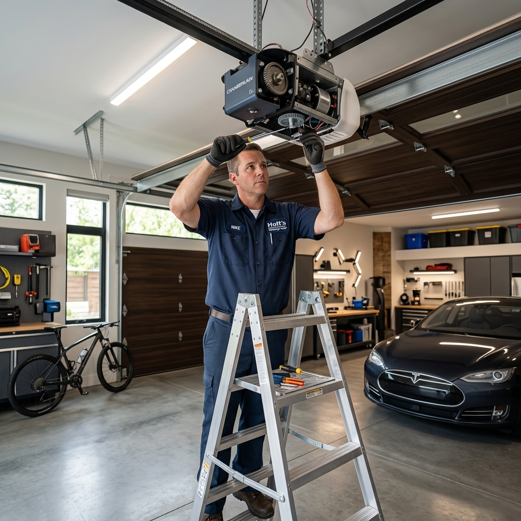 Fixing Slow Garage Door Problems In Fort Pierce